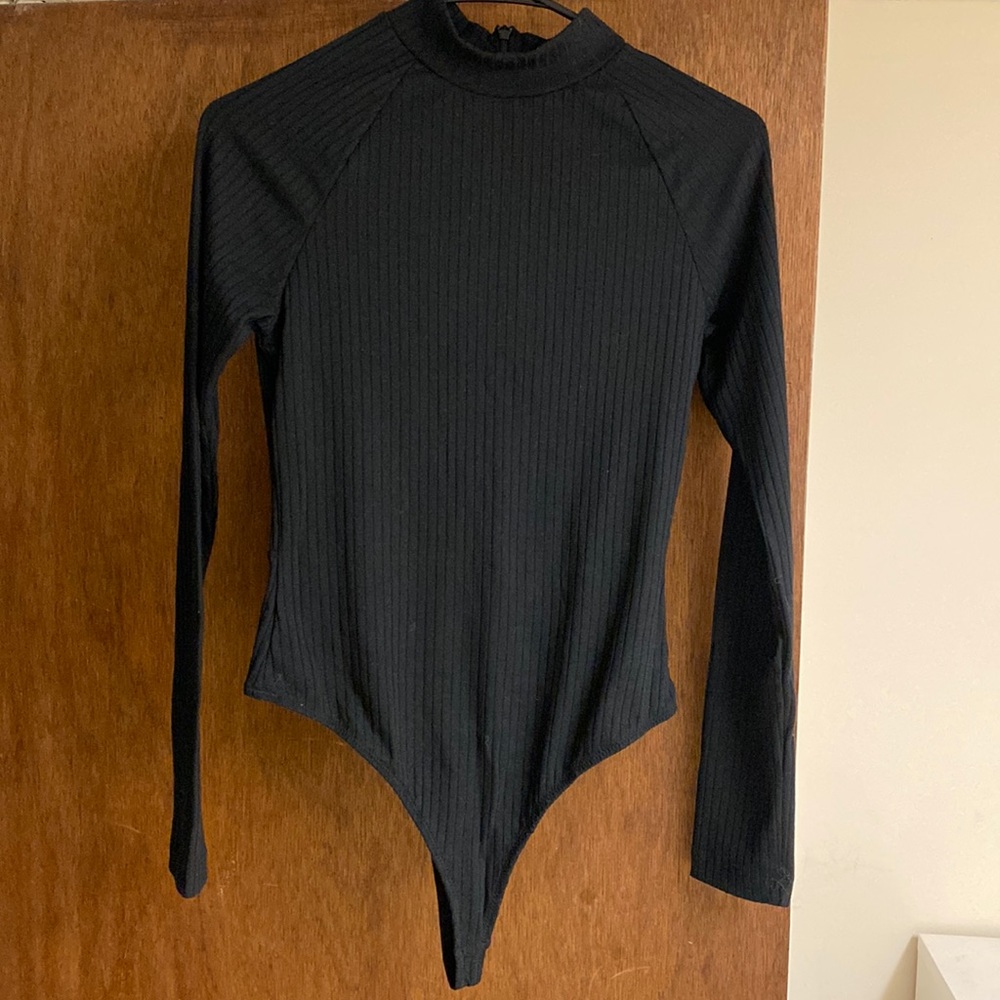 H&M black bodysuit